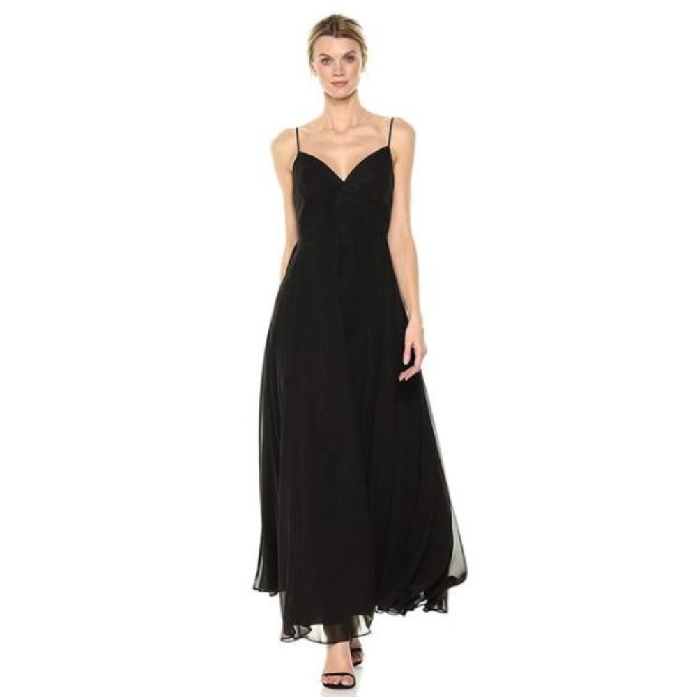 Nicole Miller Sweetheart Chiffon Gown
